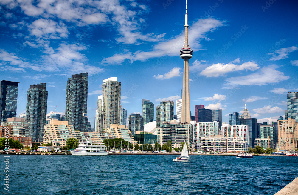 Obraz premium City on the Lake