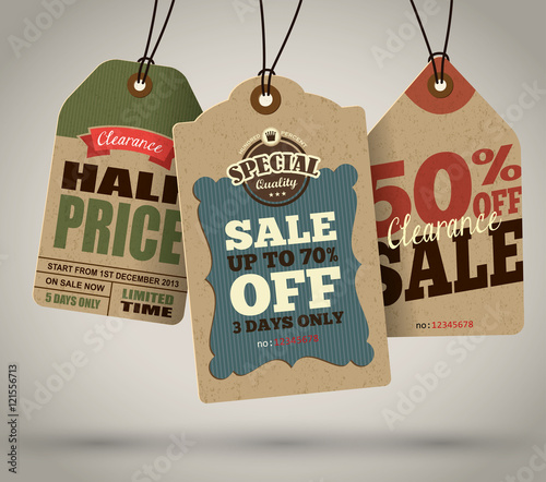 Sale Tags Design
