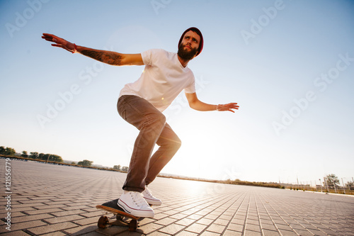 skateboarder on a skate