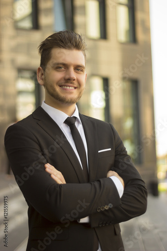 Young businessman portrait