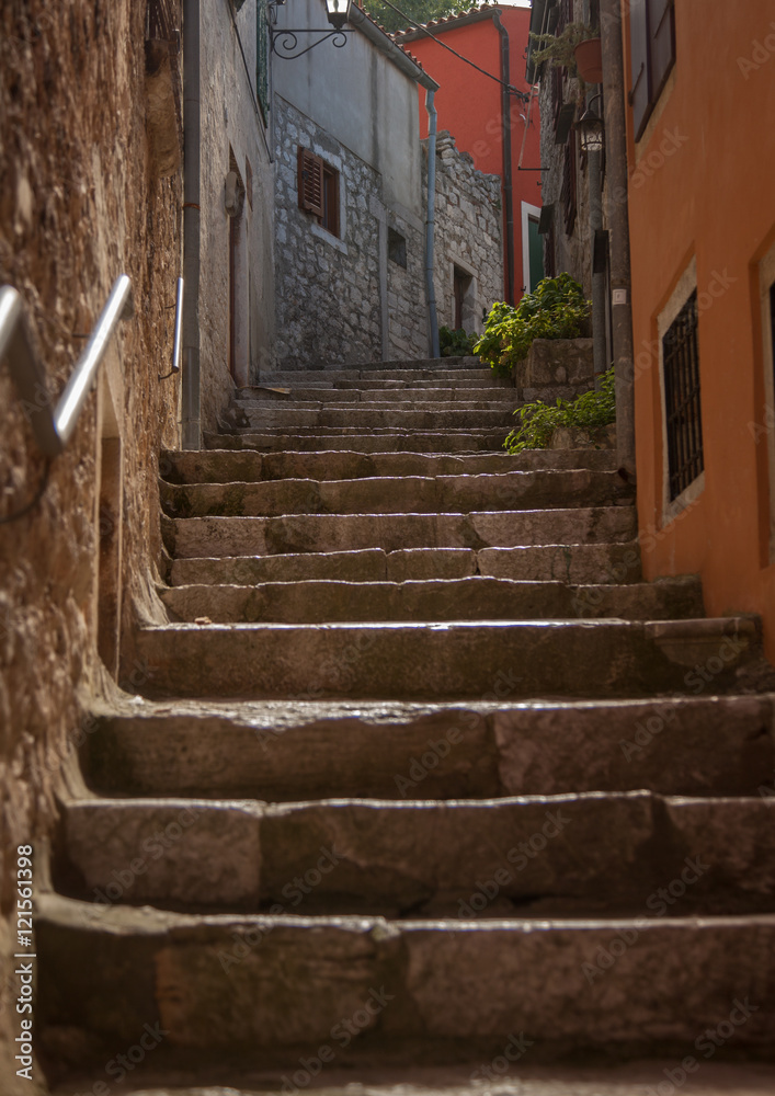 Malerische Gasse, Treppe