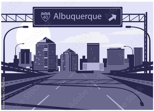 Albuquerque skyline