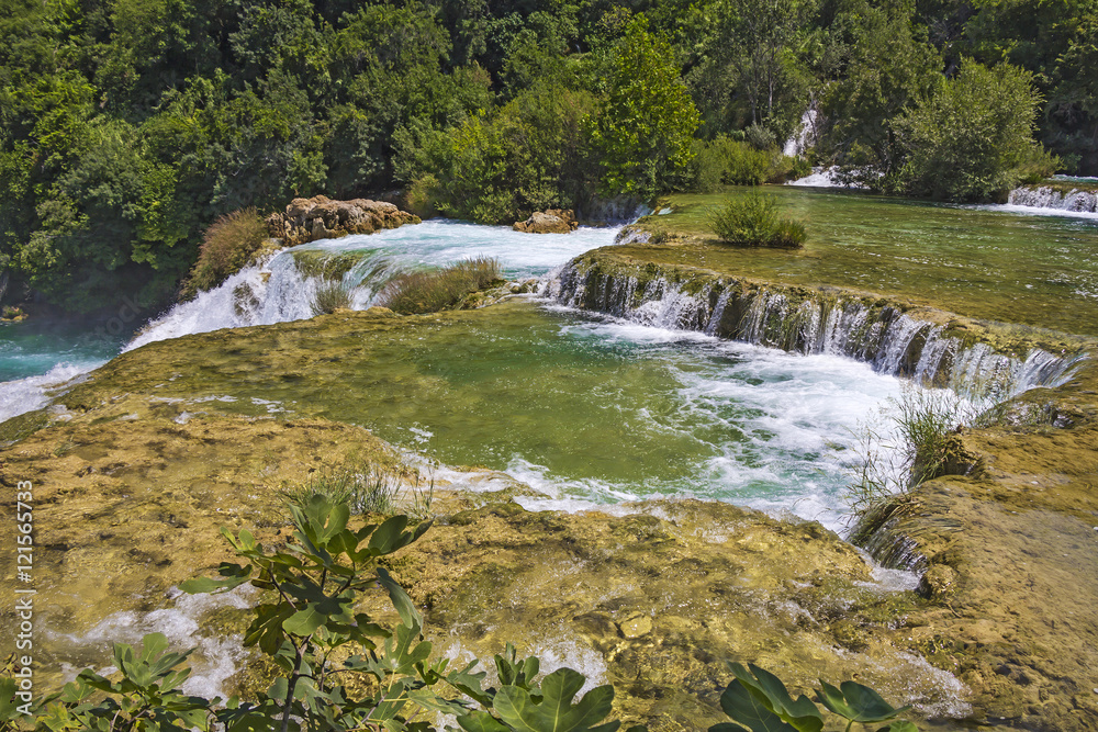 Fototapeta premium Waterfalls Krka