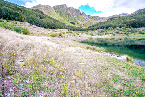 Mountain lake in the Italian Alps © cividin