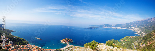 panorama of island sv. Stefan © Serjik Ahkhundov