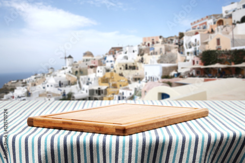 table space and santorini 