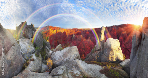 Dovbush Rocks in Bubnyshche photo