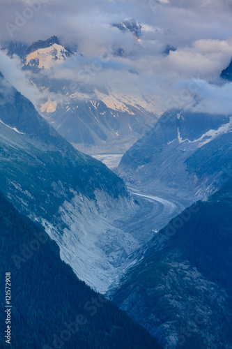 Glacier Mer de Glace ,  France photo