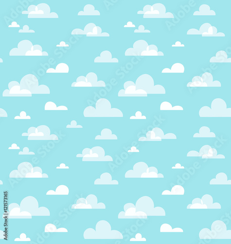 Seamless sky pattern