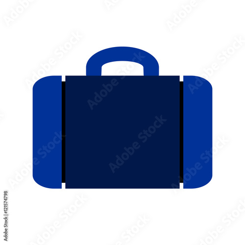 Portfolio symbol icon on white background. Vector illustration.