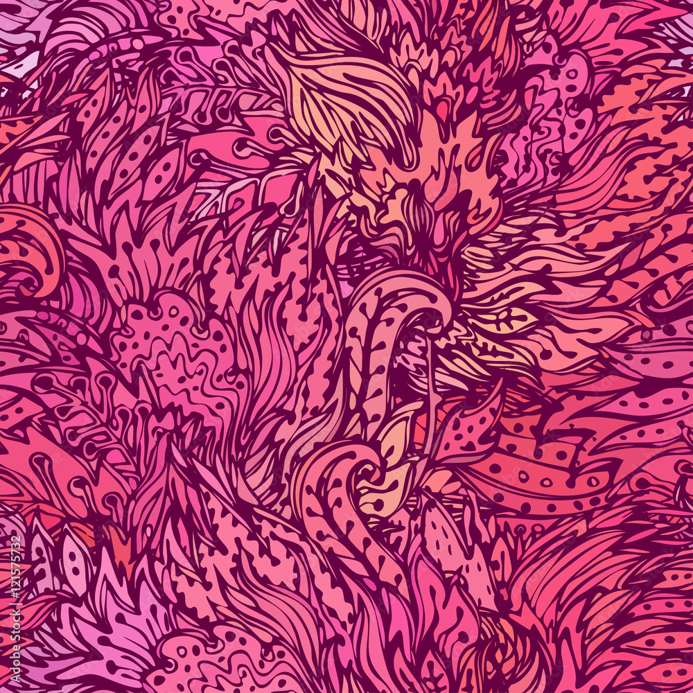 Seamless vector floral pattern Seamless vector floral pattern