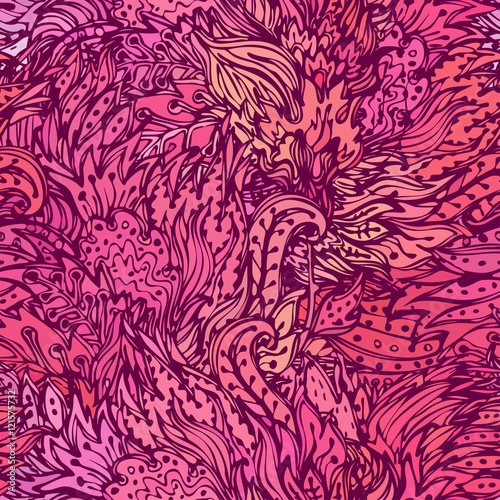 Seamless vector floral pattern