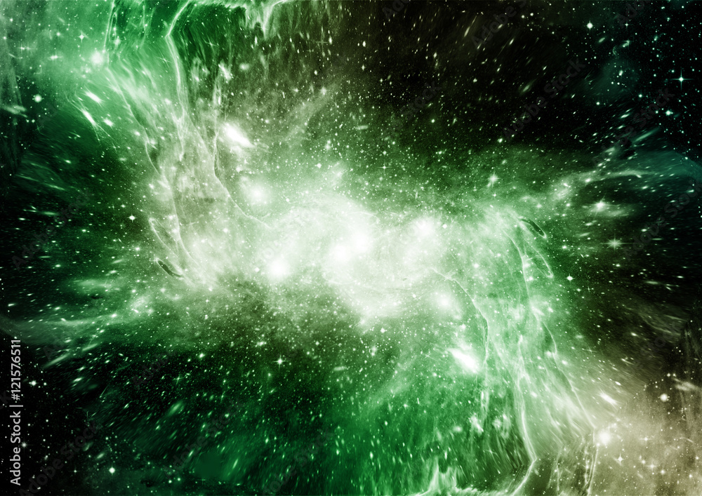 Obraz premium galaxy in a free space