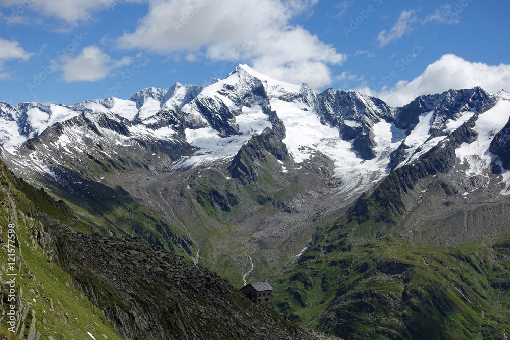 Blick auf die Dreiherrnspitze, Südtirol