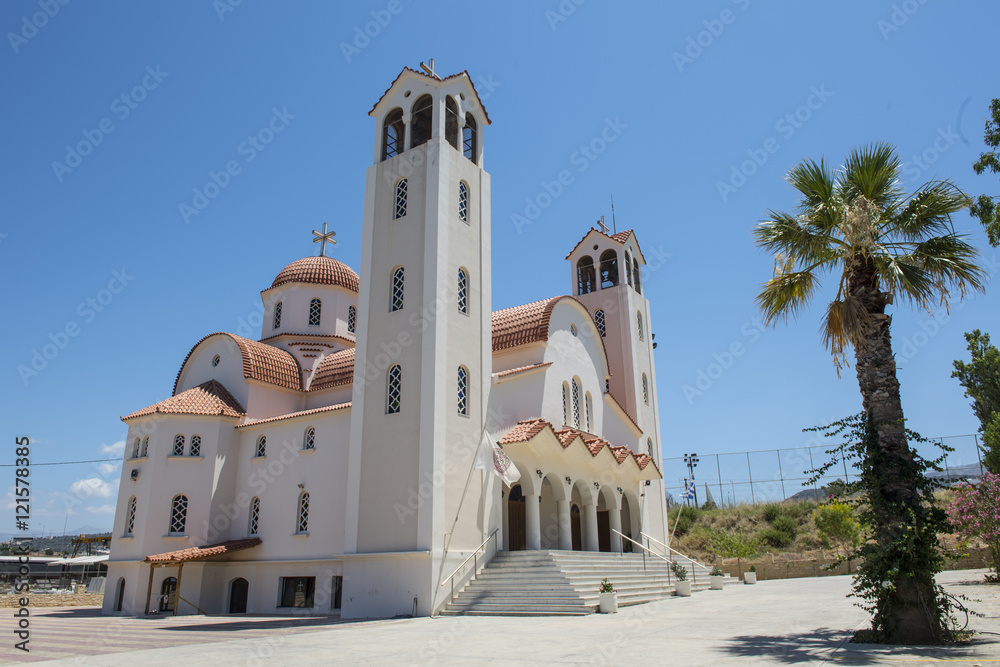 Orthodoxe Kirche von Missiria, Rethymnon, Kreta, Griechenland