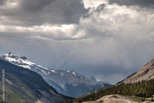 Icefields Parkway- Banff National Park- Alberta- CA Every twist and turn on the Icefields Parkway takes one to magnificent mountain scenery.