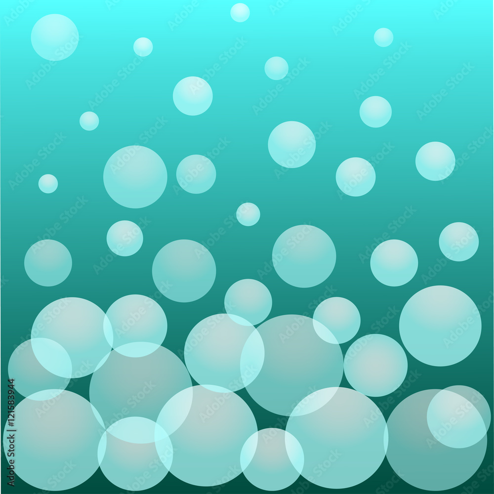 Abstract Background with Bubbles vector illustration. Abstract Background with Bubbles vector illustration.