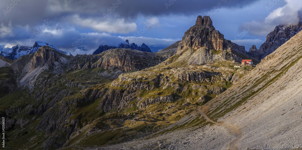 Rifugio Locatelli, Dolomites, South Tyrol, Italy
