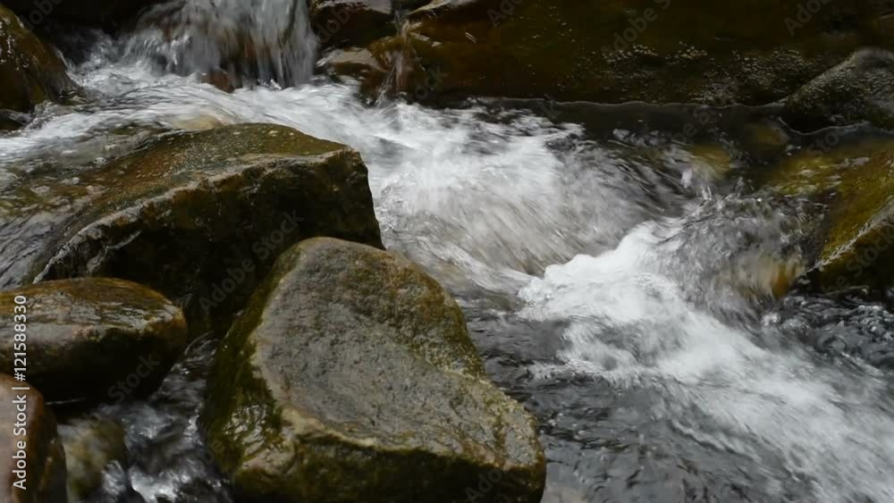 Mountain swift stream Mountain swift stream