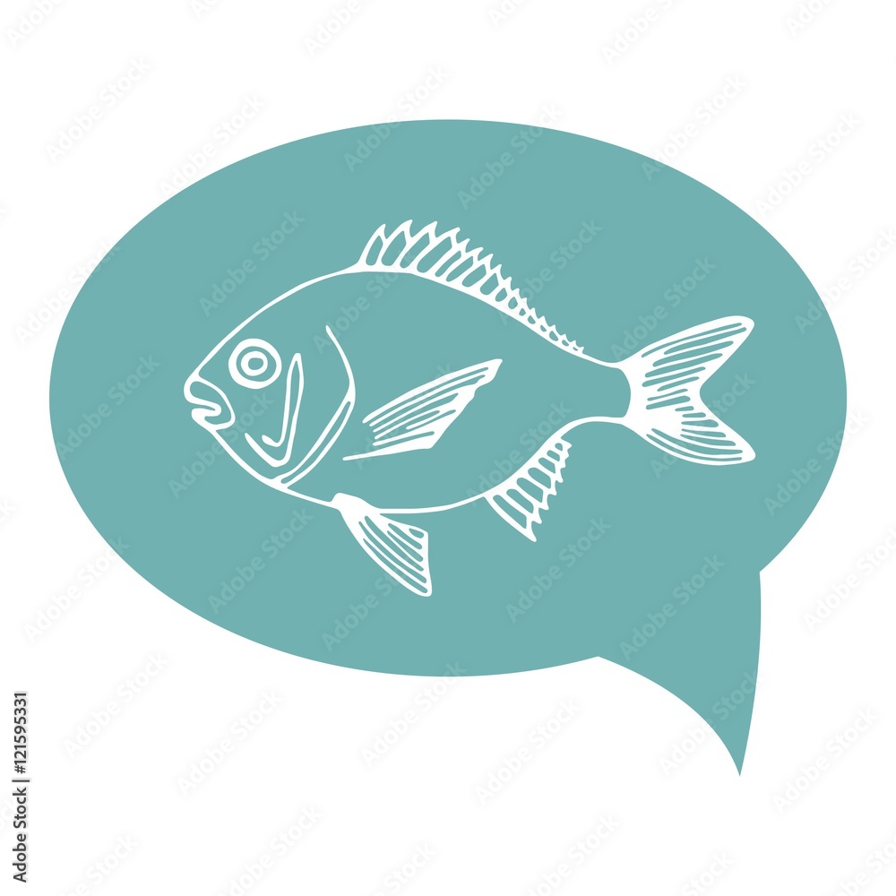 a fish. vector a fish. vector