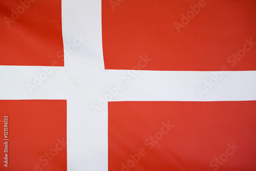 Textile flag of Denmark