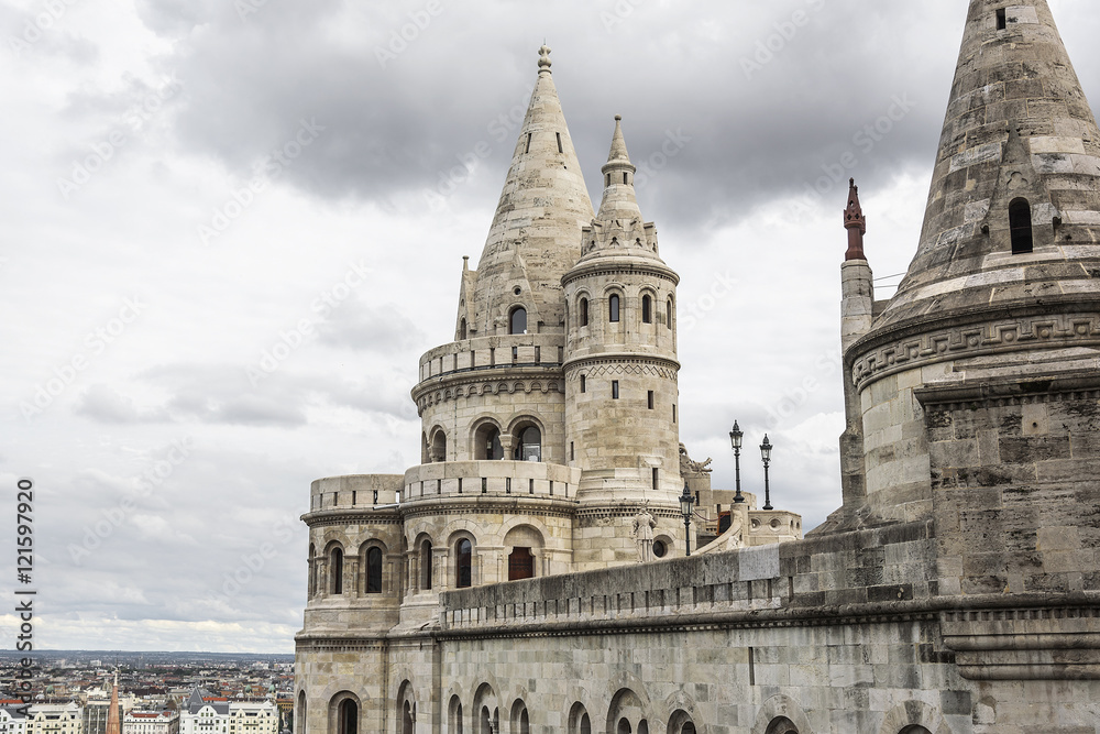 Fototapeta premium Fishermens Bastion in Budapest.