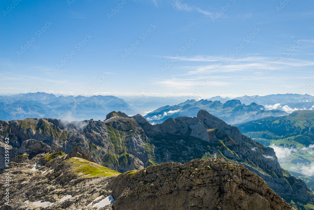 Säntis Mountain Landscape - Switzerland