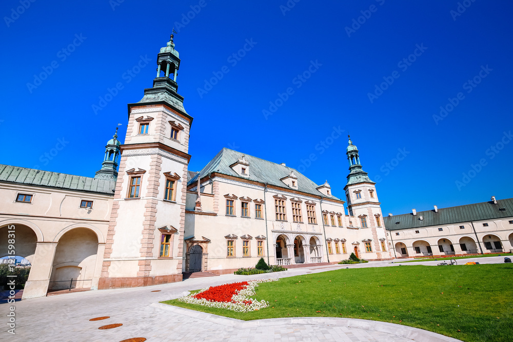 Baroque castle / palace in Kielce / Poland