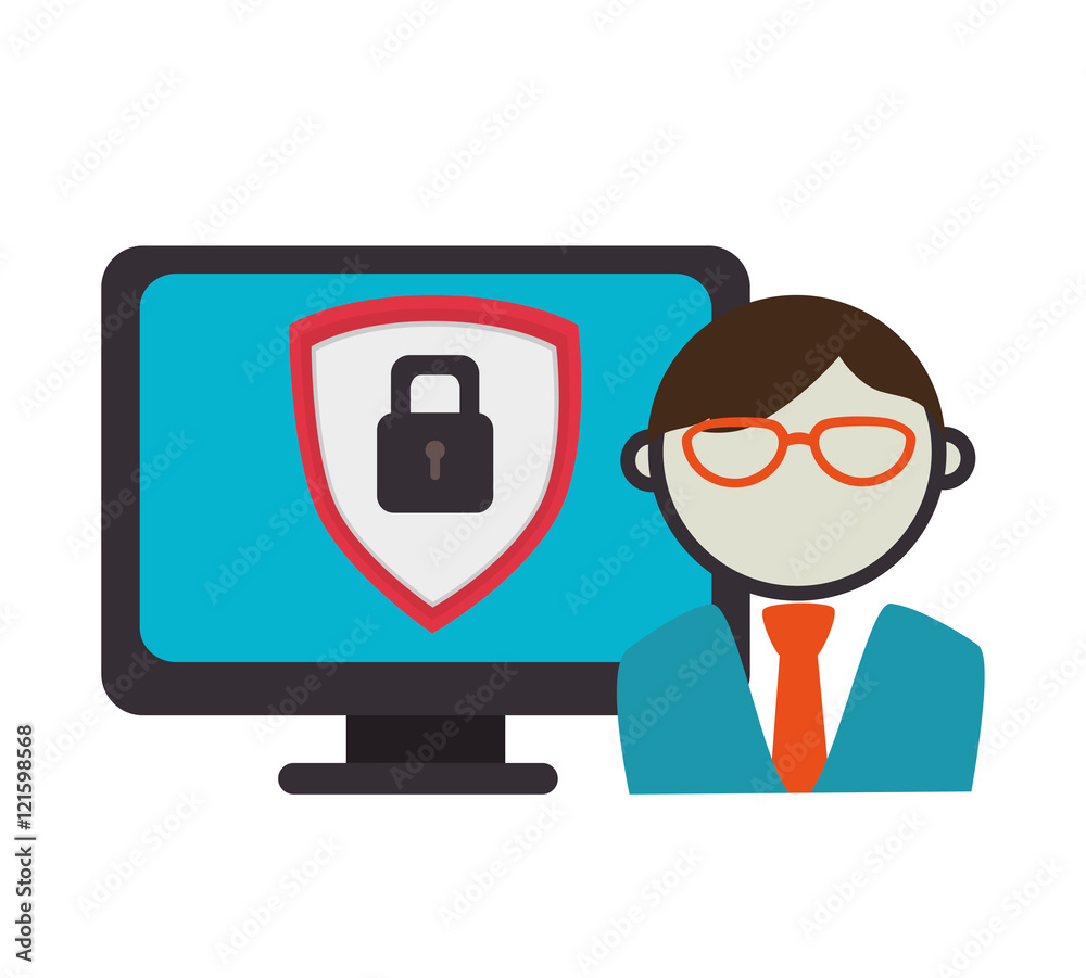 avatar shield security technology icon grpahic isolated vector illustration eps 10 avatar shield security technology icon grpahic isolated vector illustration eps 10