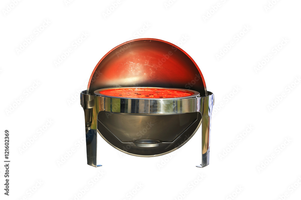 Fototapeta premium Army tank of field kitchen set