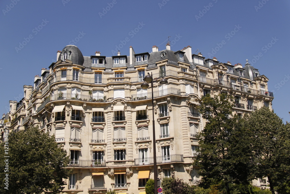 Immeuble bourgeois du quartier de Passy à Paris
