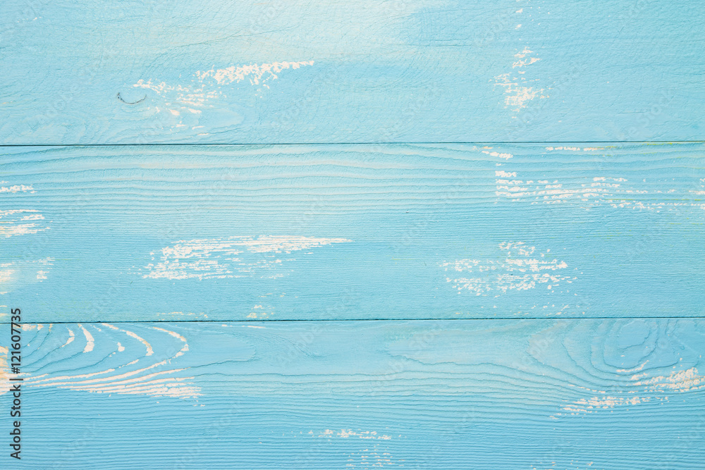 Obraz premium blue wood texture background