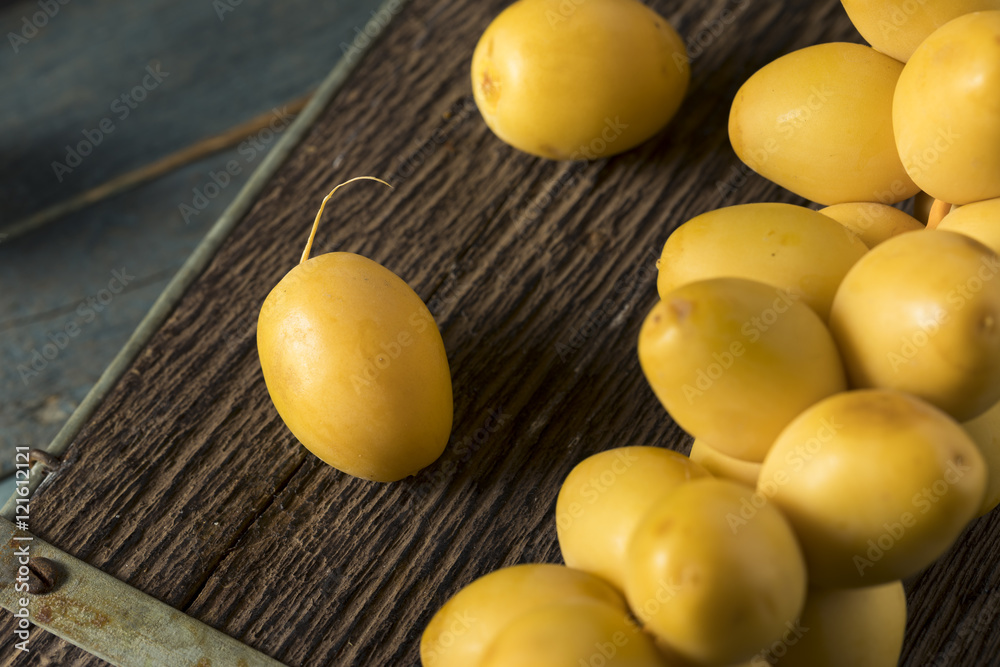 Raw Organic Golden Fresh Young Dates Raw Organic Golden Fresh Young Dates