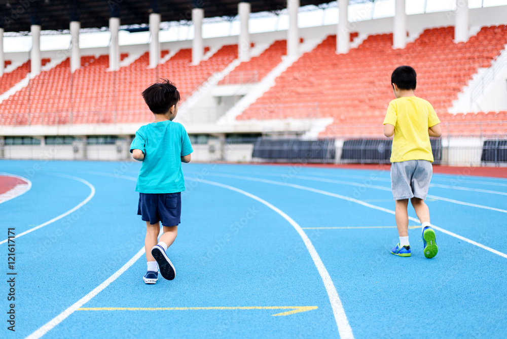 Fototapeta premium Child running