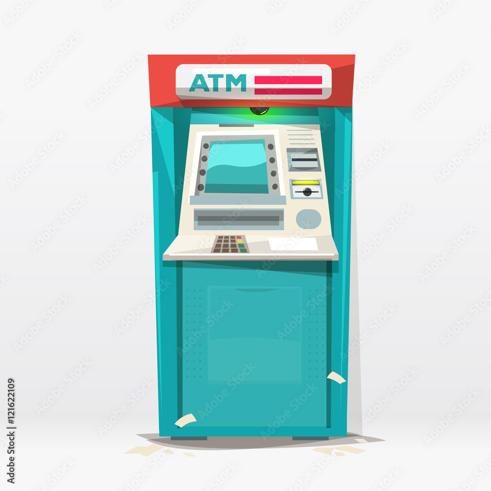 ATM machine - vector ATM machine - vector
