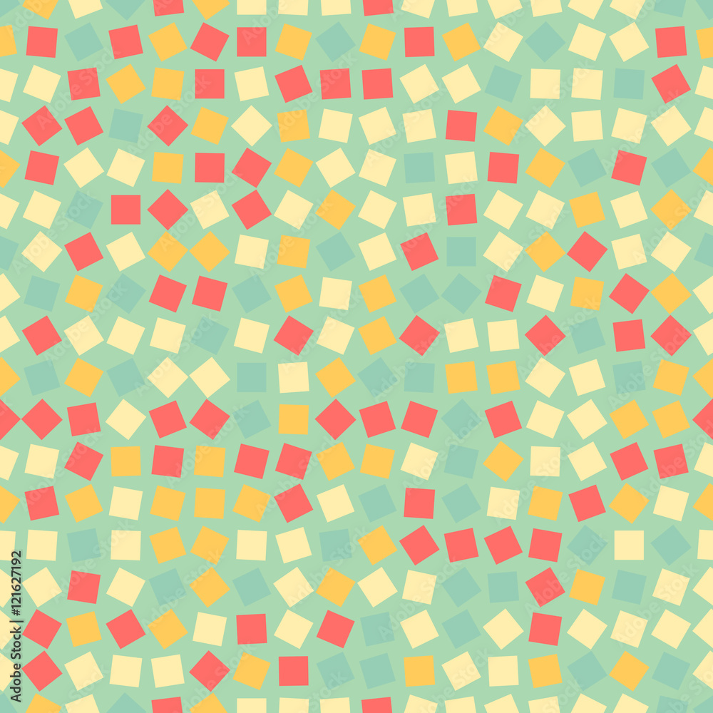 Rotated squares seamless colorful patterns. Abstract background. Rotated squares seamless colorful patterns. Abstract background.
