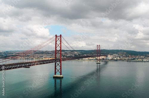 The 25 de Abril Bridge - Lisbon, Portugal