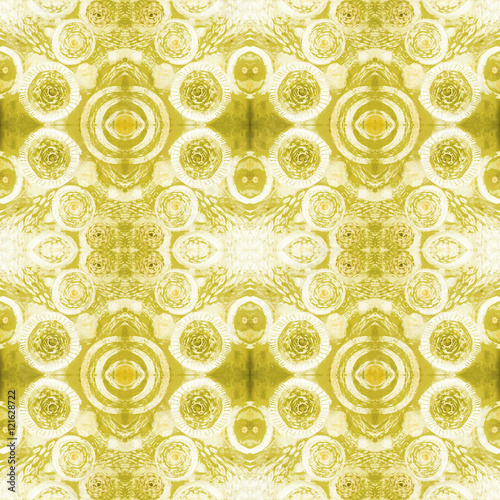 Abstract seamless acrylic ornamental pattern. Seamless texture in impressionism style.