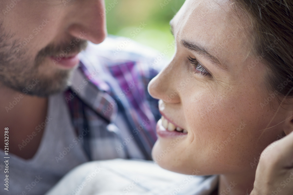 Young couple, portrait Young couple, portrait