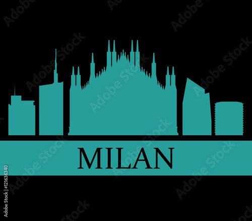 milan skyline