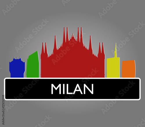 milan skyline