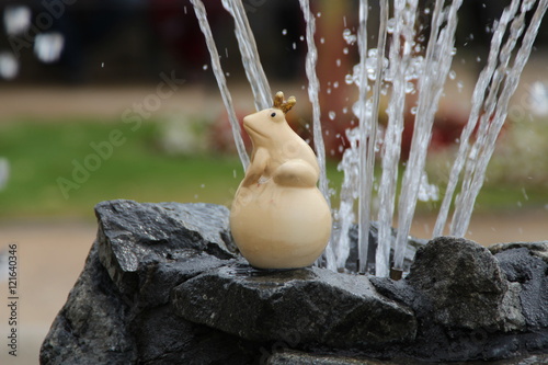 Ein Springbrunnen in Wernigerode photo