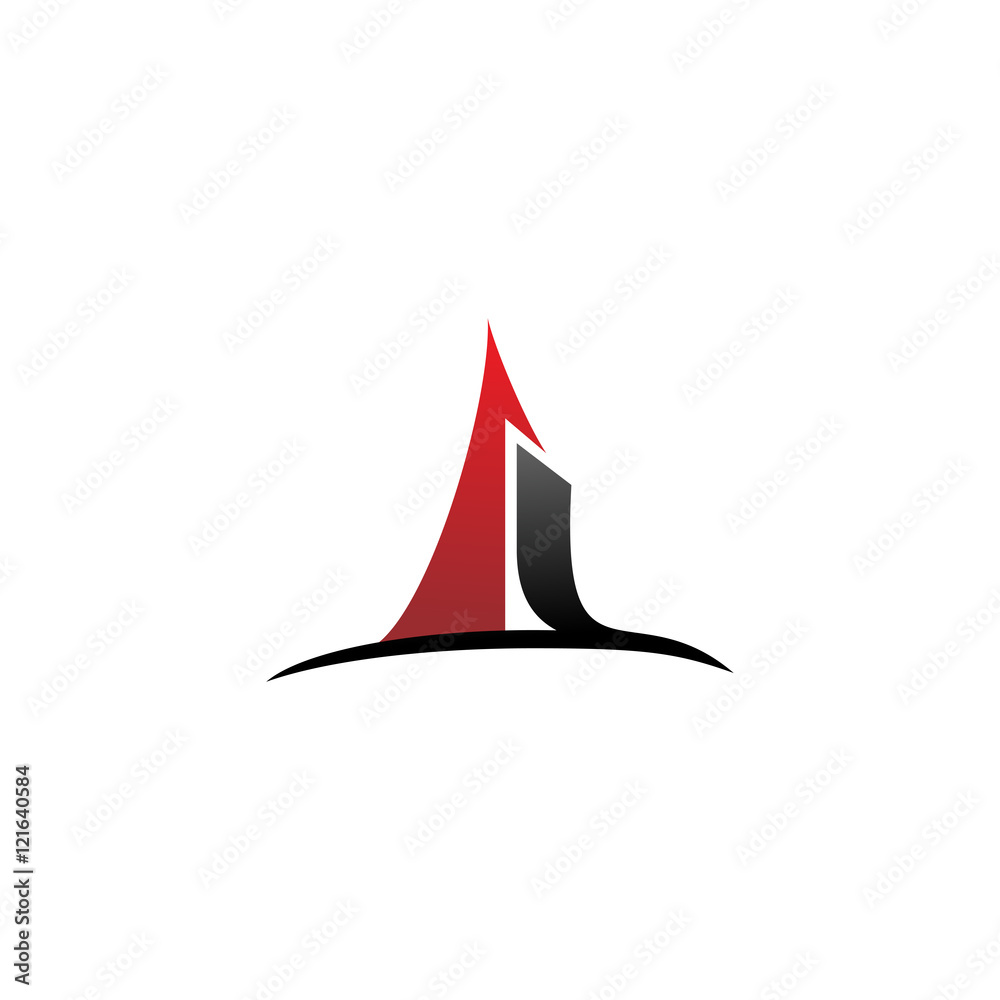 Fototapeta premium Abstract Building Logo