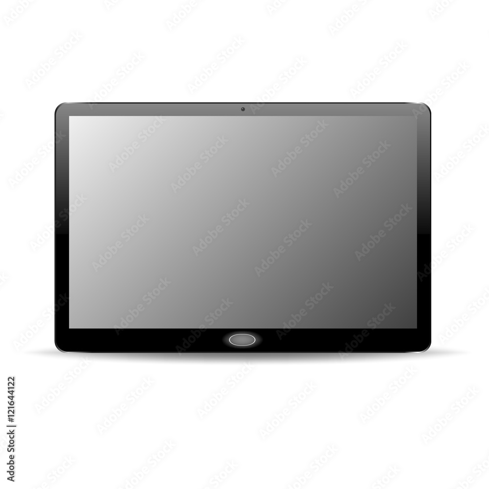 Realistic vector tablet Realistic vector tablet