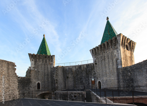 Medieval castle of Porto de Mos, Portugal 
