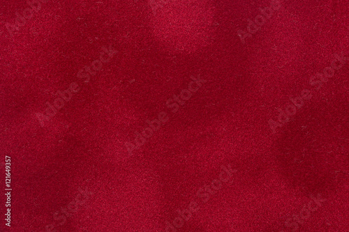 Foto Closeup detail of aged red velvet texture background.