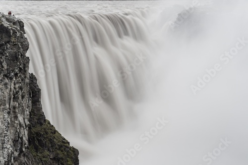 Stunning selfoss waterfall in iceland photo
