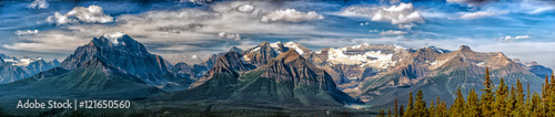 Canada Rocky Mountains Panorama landscape view © Andrea Izzotti