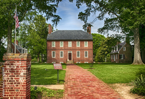 front view of Kenmore Plantation in Fredericksburg, Va photo
