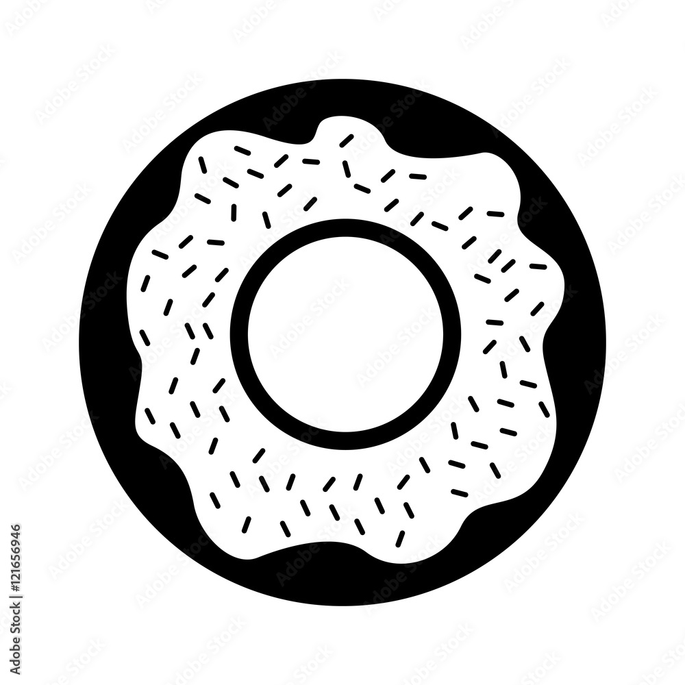 delicious sweet donut icon vector illustration design delicious sweet donut icon vector illustration design